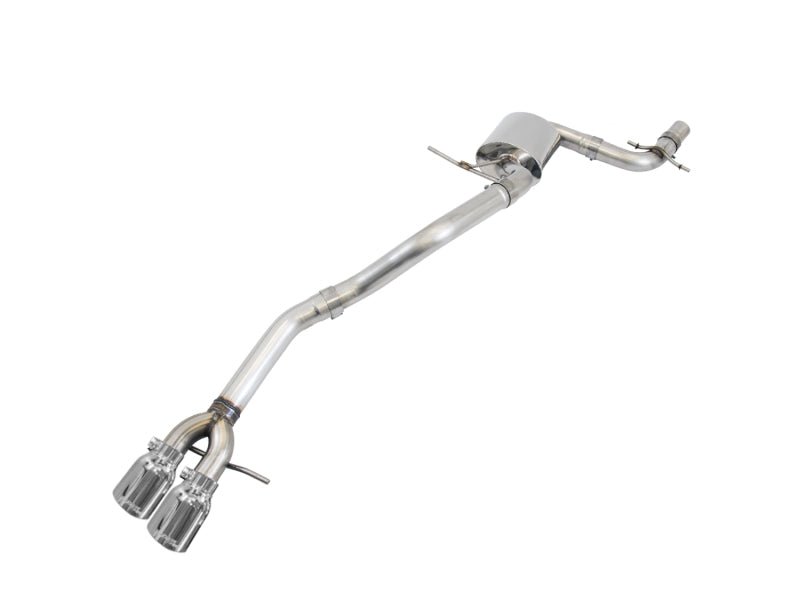 AWE Tuning 09 - 14 Volkswagen Jetta Mk6 1.4T Track Edition Exhaust - Chrome Silver Tips - CPC Performance