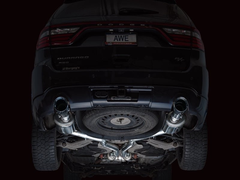 AWE Tuning 11 - 24 Dodge Durango 5.7L Touring Edition Exhaust w/ Chrome Silver Tips - CPC Performance