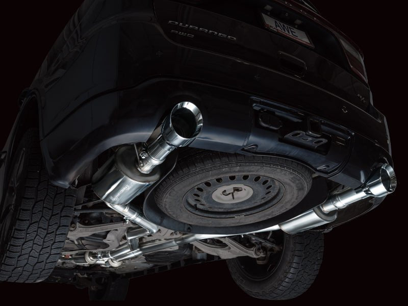 AWE Tuning 11 - 24 Dodge Durango 5.7L Touring Edition Exhaust w/ Chrome Silver Tips - CPC Performance