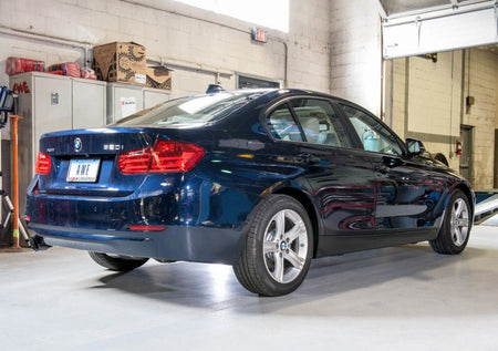 AWE Tuning 13 - 18 BMW 320i (F30) Touring Edition Exhaust w/ Performance Mid Pipe - Diamond Blk Tips - CPC Performance
