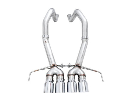 AWE Tuning 14 - 19 Chevy Corvette C7 Z06/ZR1 (w/AFM) Track Edition Axle - Back Exhaust w/Chrome Tips - CPC Performance