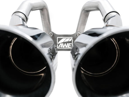 AWE Tuning 14 - 19 Chevy Corvette C7 Z06/ZR1 (w/AFM) Track Edition Axle - Back Exhaust w/Chrome Tips - CPC Performance
