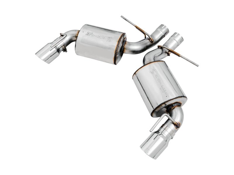 AWE Tuning 16 - 18 Chevrolet Camaro SS Axle - back Exhaust - Touring Edition (Chrome Silver Tips) - CPC Performance