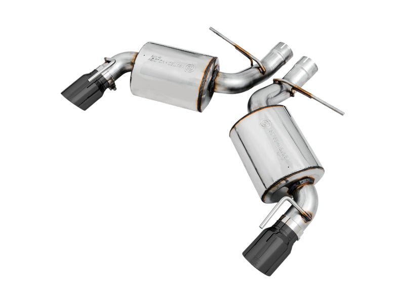AWE Tuning 16 - 19 Chevrolet Camaro SS Axle - back Exhaust - Touring Edition (Diamond Black Tips) - CPC Performance