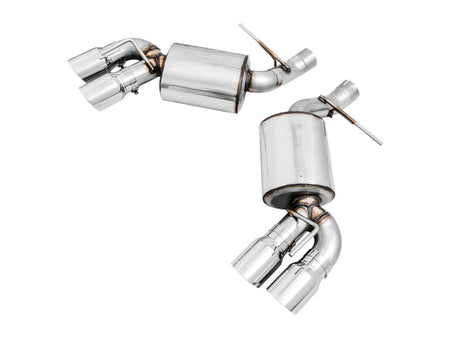AWE Tuning 16 - 19 Chevrolet Camaro SS Axle - back Exhaust - Touring Edition (Quad Chrome Silver Tips) - CPC Performance