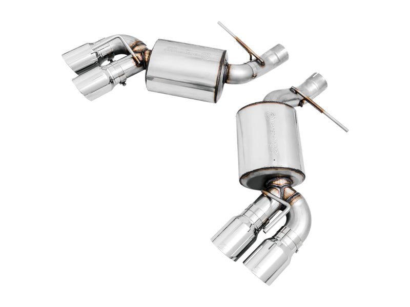 AWE Tuning 16 - 19 Chevrolet Camaro SS Axle - back Exhaust - Touring Edition (Quad Chrome Silver Tips) - CPC Performance