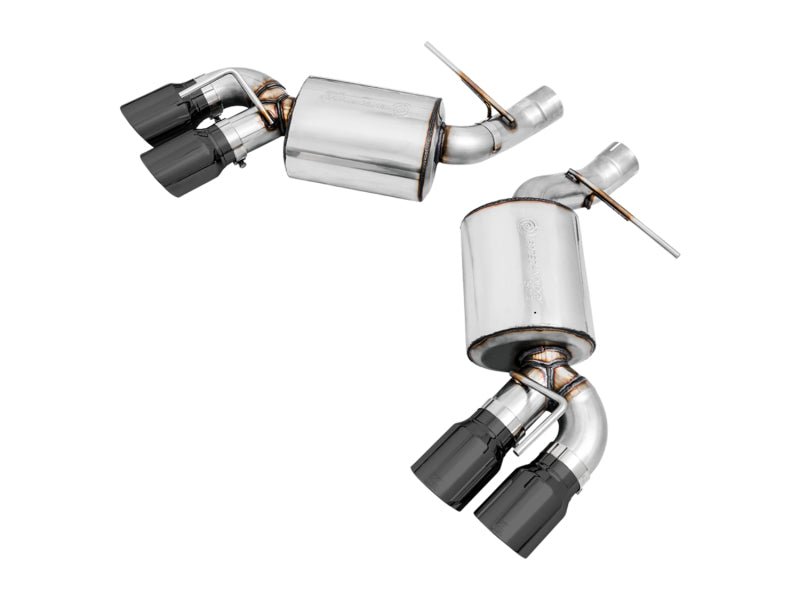 AWE Tuning 16 - 19 Chevrolet Camaro SS Axle - back Exhaust - Touring Edition (Quad Diamond Black Tips) - CPC Performance