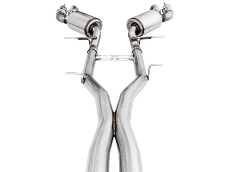 AWE Tuning 16 - 19 Chevy Camaro SS Res Cat - Back Exhaust - Touring Edition (Quad Chrome Silver Tips) - CPC Performance
