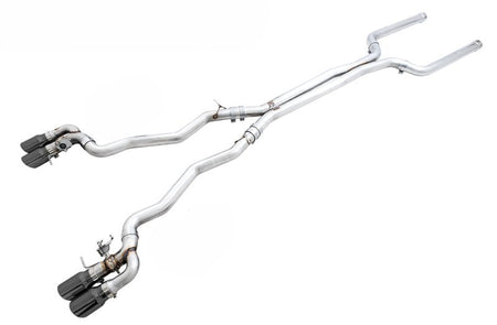 AWE Tuning 18 - 19 BMW F90 M5 SwitchPatch Cat - Back Exhaust - Black Diamond Tips - CPC Performance
