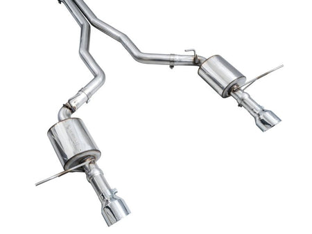 AWE Tuning 18 - 23 Dodge Durango SRT & Hellcat Touring Edition Exhaust - Chrome Silver Tips - CPC Performance