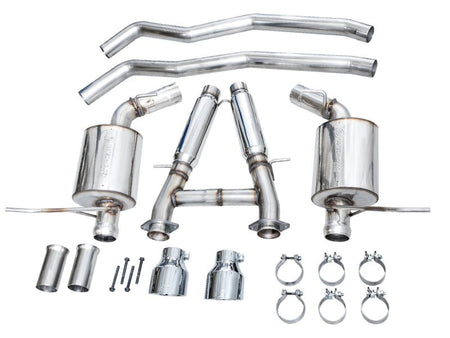 AWE Tuning 18 - 23 Dodge Durango SRT & Hellcat Touring Edition Exhaust - Chrome Silver Tips - CPC Performance