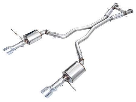 AWE Tuning 18 - 23 Dodge Durango SRT & Hellcat Touring Edition Exhaust - Chrome Silver Tips - CPC Performance