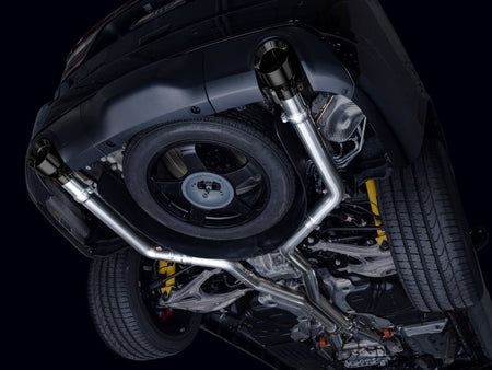 AWE Tuning 18 - 23 Dodge Durango SRT & Hellcat Track Edition Exhaust - Diamond Black Tips - CPC Performance