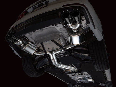 AWE Tuning 19 - 23 Audi C8 S6/S7 2.9T V6 AWD Touring Edition Exhaust - Diamond Black Tips - CPC Performance