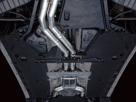 AWE Tuning 19 - 23 Audi C8 S6/S7 2.9T V6 AWD Touring Edition Exhaust - Diamond Black Tips - CPC Performance