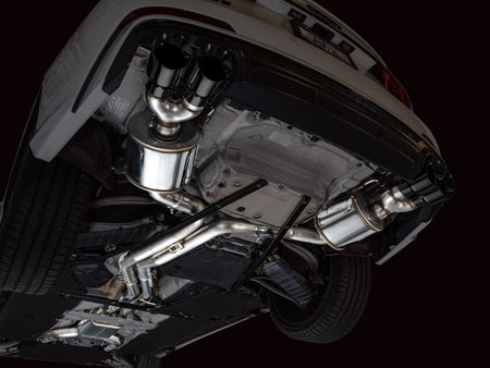 AWE Tuning 19 - 23 Audi C8 S6/S7 2.9T V6 AWD Touring Edition Exhaust - Diamond Black Tips - CPC Performance