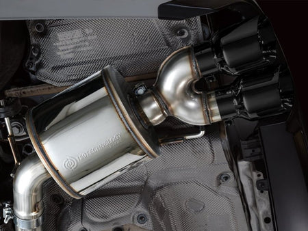 AWE Tuning 19 - 23 Audi C8 S6/S7 2.9T V6 AWD Touring Edition Exhaust - Diamond Black Tips - CPC Performance