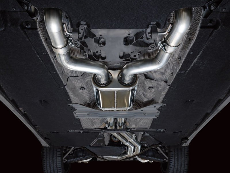 AWE Tuning 19 - 23 Audi C8 S6/S7 2.9T V6 AWD Touring Edition Exhaust - Diamond Black Tips - CPC Performance