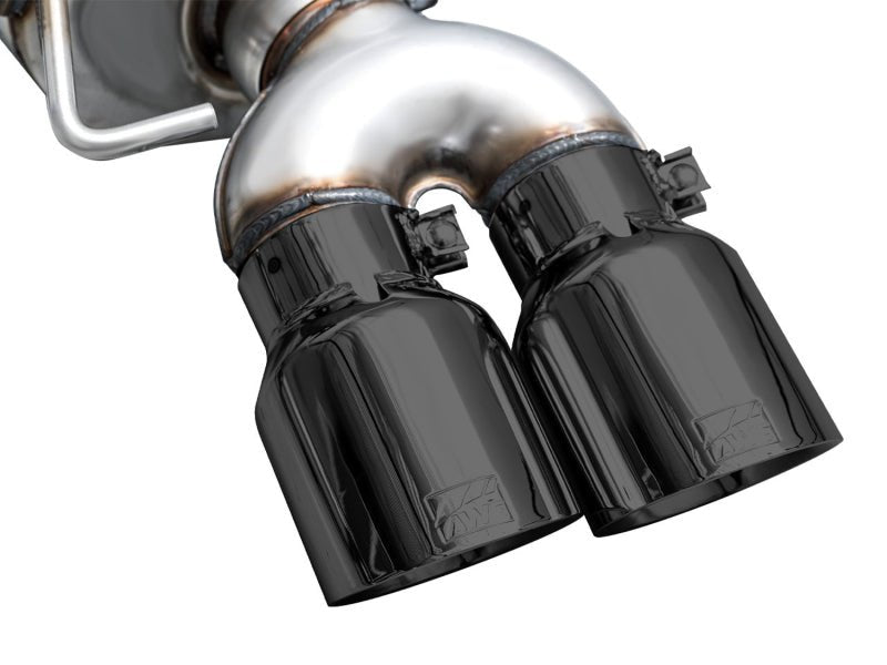 AWE Tuning 19 - 23 Audi C8 S6/S7 2.9T V6 AWD Touring Edition Exhaust - Diamond Black Tips - CPC Performance