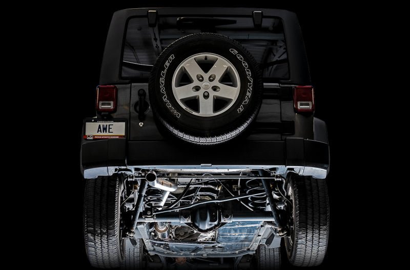 AWE Tuning 20 - 21 Jeep Gladiator JT 3.6L Trail Edition Cat - Back Exhaust - CPC Performance