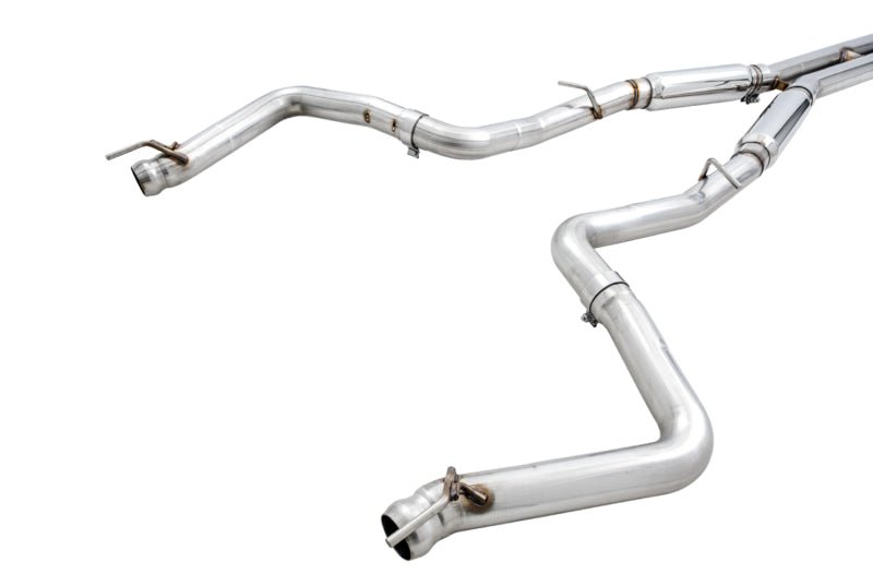 AWE Tuning 2015+ Dodge Challenger 6.4L/6.2L Supercharged Track Edition Exhaust - Use Stock Tips - CPC Performance