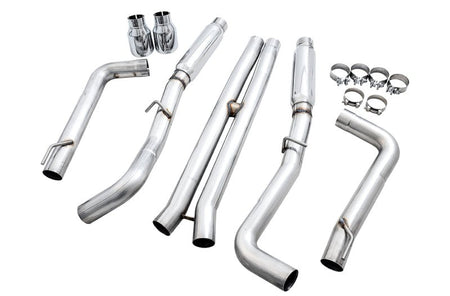 AWE Tuning 2015+ Dodge Charger 6.4L/6.2L Supercharged Track Edition Exhaust - Chrome Silver Tips - CPC Performance