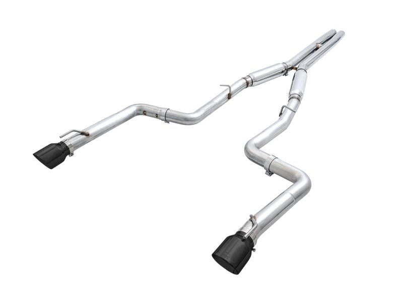 AWE Tuning 2015+ Dodge Charger 6.4L/6.2L Supercharged Track Edition Exhaust - Diamond Black Tips - CPC Performance
