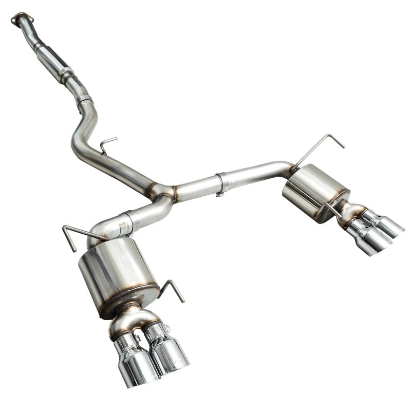 AWE Tuning 2015+ Subaru WRX VA Sedan Touring Edition Exhaust - Chrome Silver Tips (102mm) - CPC Performance