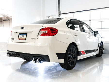 AWE Tuning 2015+ Subaru WRX VA Sedan Touring Edition Exhaust - Chrome Silver Tips (102mm) - CPC Performance