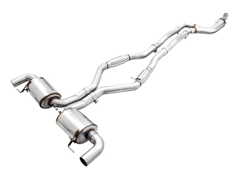 AWE Tuning 2019+ BMW M340i (G20) Resonated Touring Edition Exhaust (Use OE Tips) - CPC Performance