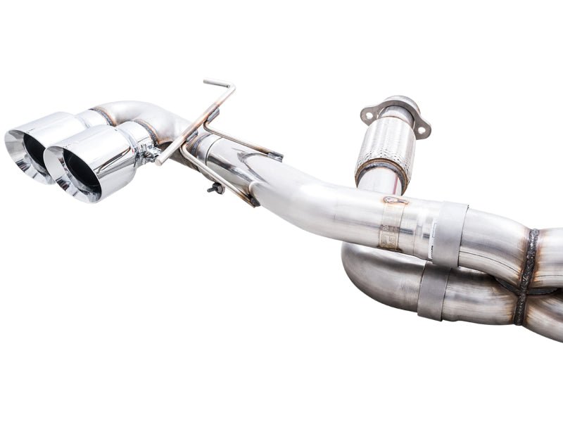 AWE Tuning 2020 Chevrolet Corvette (C8) Track Edition Exhaust - Quad Chrome Silver Tips - CPC Performance