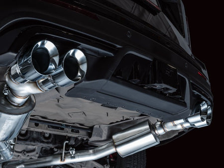 AWE Tuning 2020+ Ford Explorer ST Touring Edition Exhaust w/ Chrome Silver Tips - CPC Performance