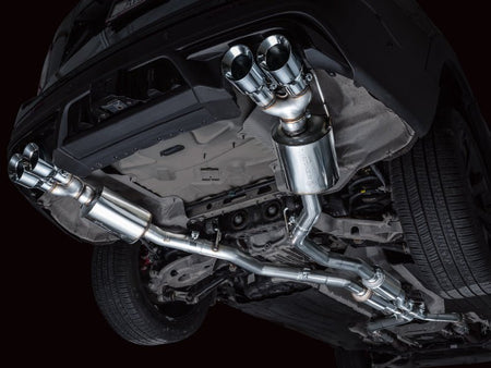AWE Tuning 2020+ Ford Explorer ST Touring Edition Exhaust w/ Chrome Silver Tips - CPC Performance