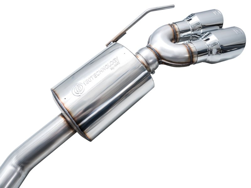 AWE Tuning 2020+ Ford Explorer ST Touring Edition Exhaust w/ Chrome Silver Tips - CPC Performance