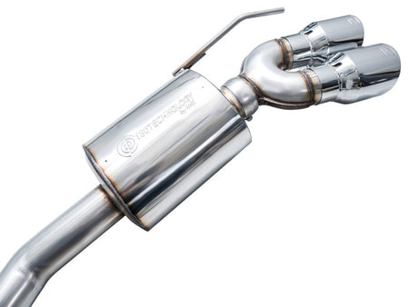 AWE Tuning 2020+ Ford Explorer ST Touring Edition Exhaust w/ Chrome Silver Tips - CPC Performance