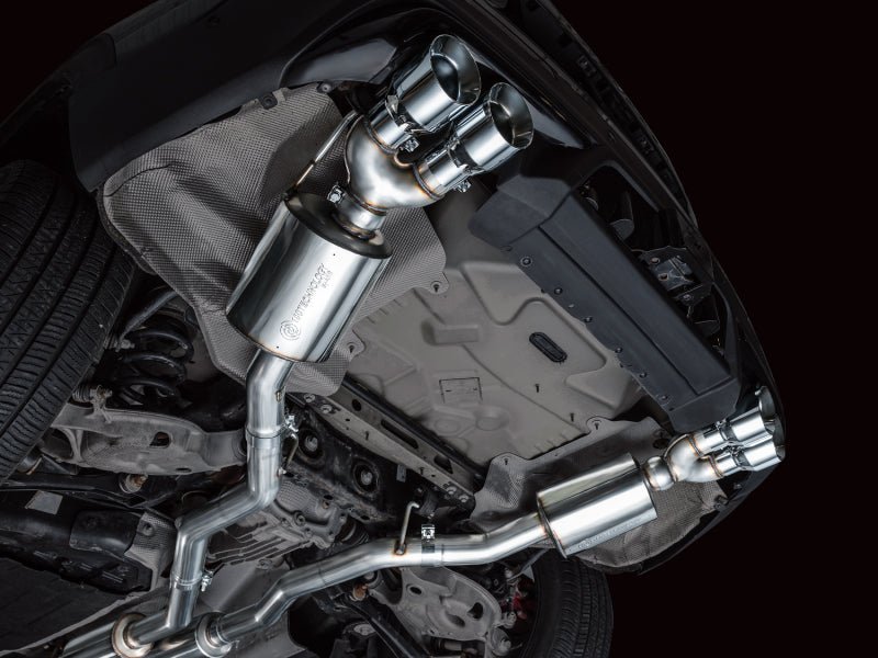 AWE Tuning 2020+ Ford Explorer ST Touring Edition Exhaust w/ Chrome Silver Tips - CPC Performance