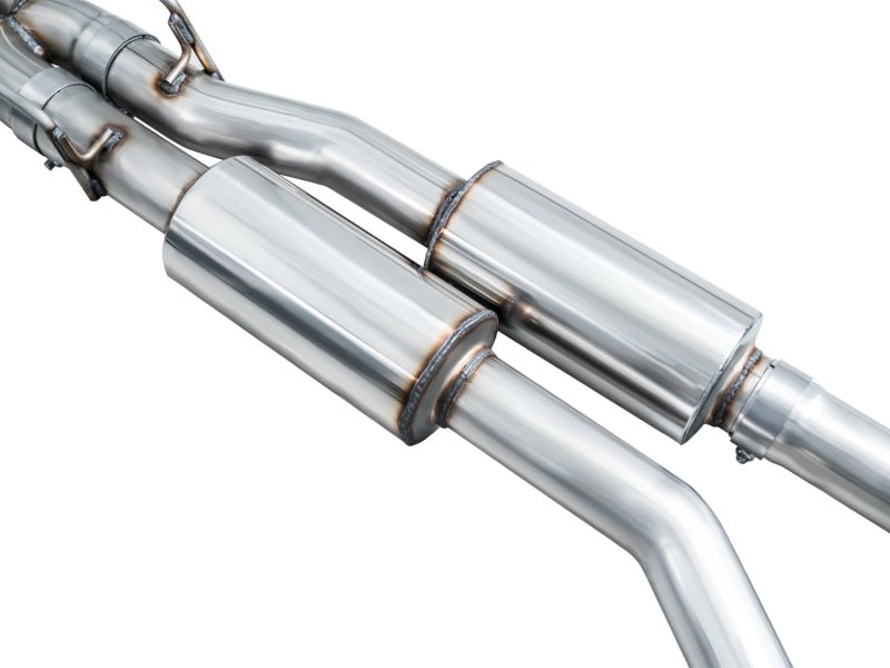 AWE Tuning 2020+ Ford Explorer ST Touring Edition Exhaust w/ Chrome Silver Tips - CPC Performance