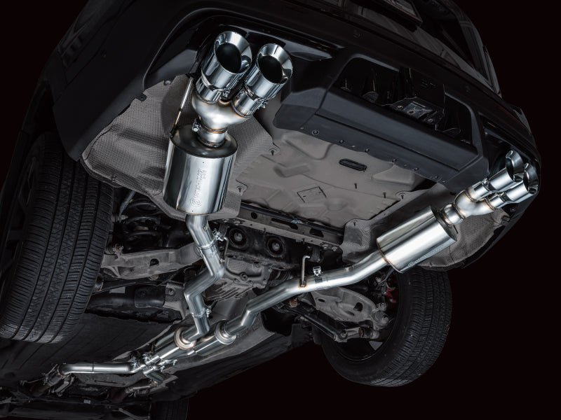 AWE Tuning 2020+ Ford Explorer ST Touring Edition Exhaust w/ Chrome Silver Tips - CPC Performance