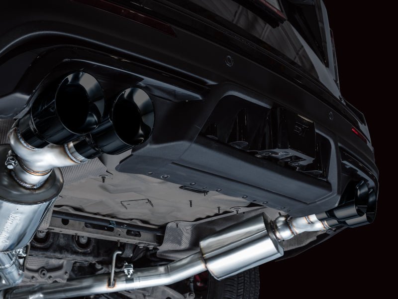 AWE Tuning 2020+ Ford Explorer ST Touring Edition Exhaust w/ Diamond Black Tips - CPC Performance