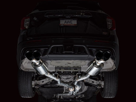 AWE Tuning 2020+ Ford Explorer ST Touring Edition Exhaust w/ Diamond Black Tips - CPC Performance