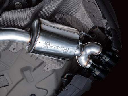 AWE Tuning 2020+ Ford Explorer ST Touring Edition Exhaust w/ Diamond Black Tips - CPC Performance