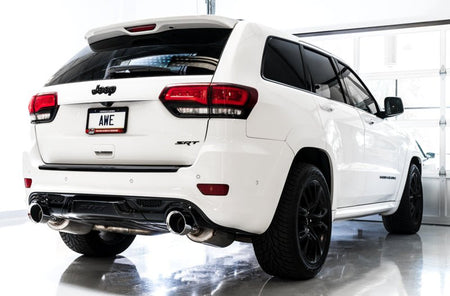 AWE Tuning 2020 Jeep Grand Cherokee SRT Touring Edition Exhaust - Diamond Black Tips - CPC Performance