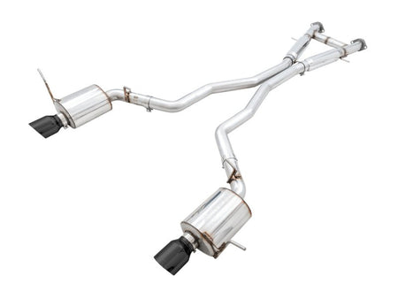 AWE Tuning 2020 Jeep Grand Cherokee SRT Touring Edition Exhaust - Diamond Black Tips - CPC Performance