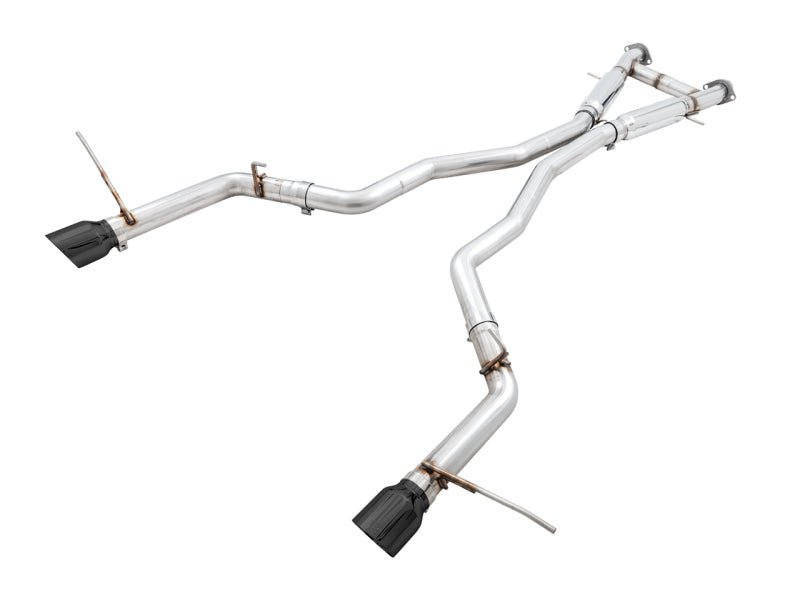 AWE Tuning 2020 Jeep Grand Cherokee SRT Track Edition Exhaust - Diamond Black Tips - CPC Performance