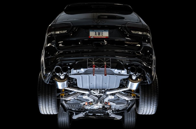 AWE Tuning 2020 Jeep Grand Cherokee SRT/Trackhawk Touring Edition Exhaust - Use w/Stock Tips - CPC Performance