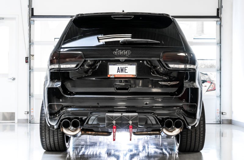 AWE Tuning 2020 Jeep Grand Cherokee SRT/Trackhawk Touring Edition Exhaust - Use w/Stock Tips - CPC Performance