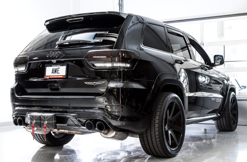 AWE Tuning 2020 Jeep Grand Cherokee SRT/Trackhawk Track Edition Exhaust - Use w/Stock Tips - CPC Performance