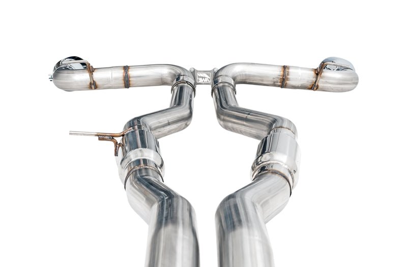 AWE Tuning 2020 Toyota Supra A90 Track Edition Exhaust - 5in Chrome Silver Tips - CPC Performance