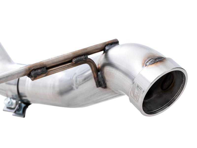 AWE Tuning 2021+ Ford Bronco 0FG Exhaust (No Tips) w/ Bash Guard - CPC Performance