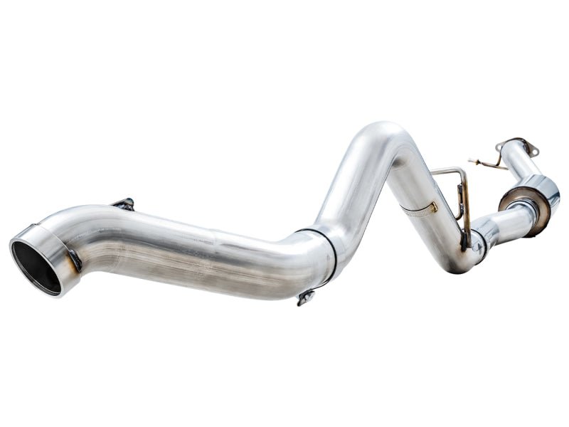 AWE Tuning 2021+ Ford Bronco 0FG Exhaust (No Tips) w/ Bash Guard - CPC Performance